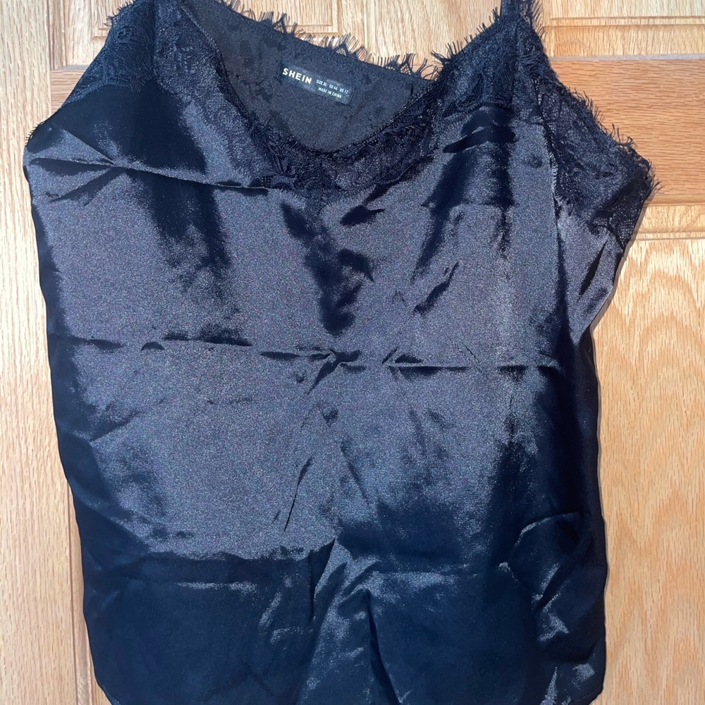 Shein lase blouse tank top